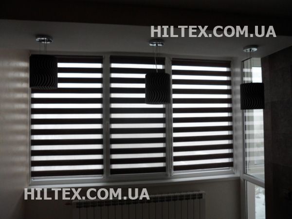 Рулонные шторы день ночь черные Рулонные шторы день ночь черные