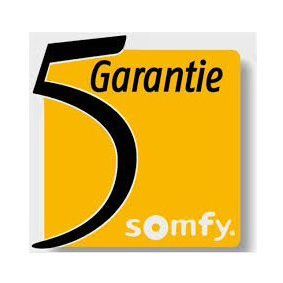 Гарантия на электрокарниз Somfy 5 лет