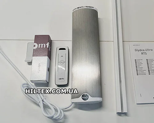 Электропривод для штор Somfy Ultra RTS от пульта Электропривод для штор Somfy Ultra RTS от пульта