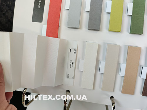 Ткани для штор плиссе из каталога Hiltex Ткани для штор плиссе из каталога Hiltex