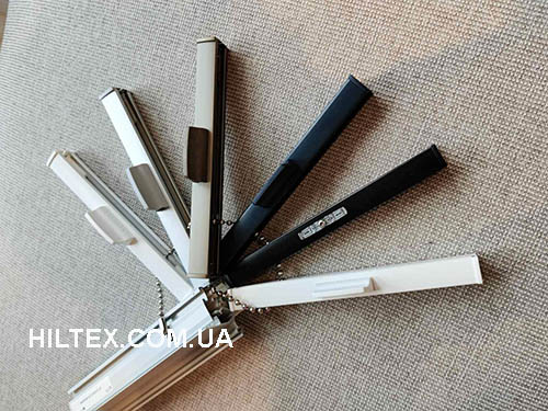 Цвета карнизов для штор плиссе Cosiflor Цвета карнизов для штор плиссе Cosiflor