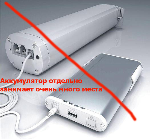 Акумуляторный мотор для карниза