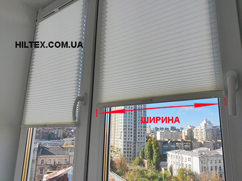 Установка штор плиссе на раму окна